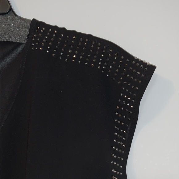 Sheer Rhinestone Blouse - Picture 3 of 3